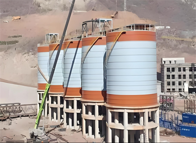 河东高架钢板仓