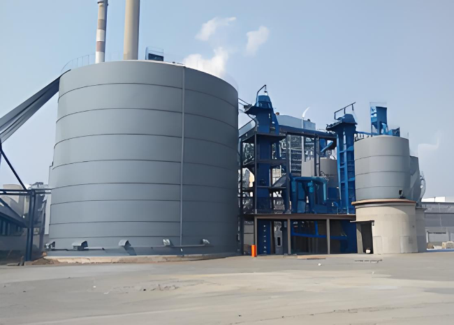 河东1万吨钢板仓