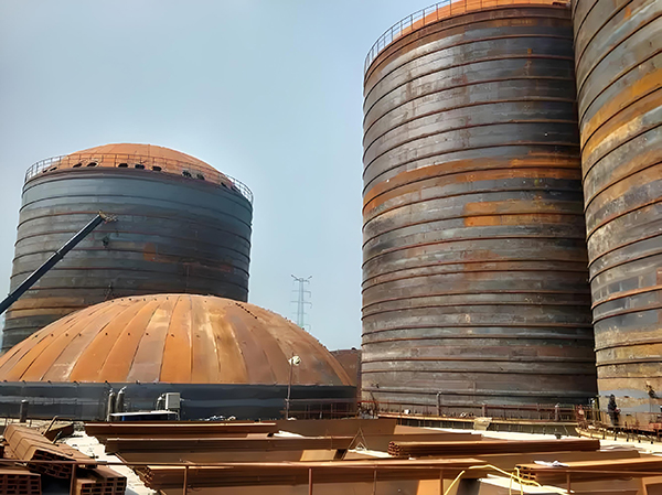 河东焦粉钢板仓